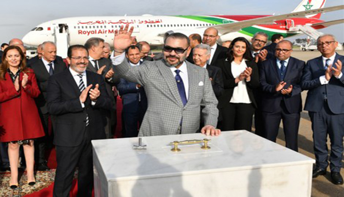 الملك محمد السادس يشرف على تدشين مشروع توسيع وإعادة تهيئة وتحديث المحطة الجوية 1 لمطار محمد الخامس缩略图