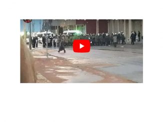 مواجهة بين رجال الأمن وطلبة الحي الجامعي بالرشيدية缩略图