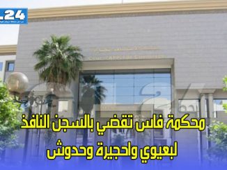 محكمة فاس تقضي بالسجن النافذ لبعيوي واحجيرة وحدوش缩略图