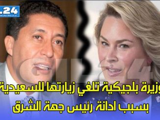 بسبب إدانة رئيس جهة الشرق بالسجن بتهم السرقة والتزوير .. وزيرة بلجيكية تلغي زيارتها للسعيدية缩略图