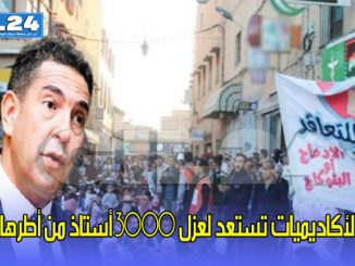 الأكاديميات تستعد لعزل 3000 أستاذ من أطرها缩略图