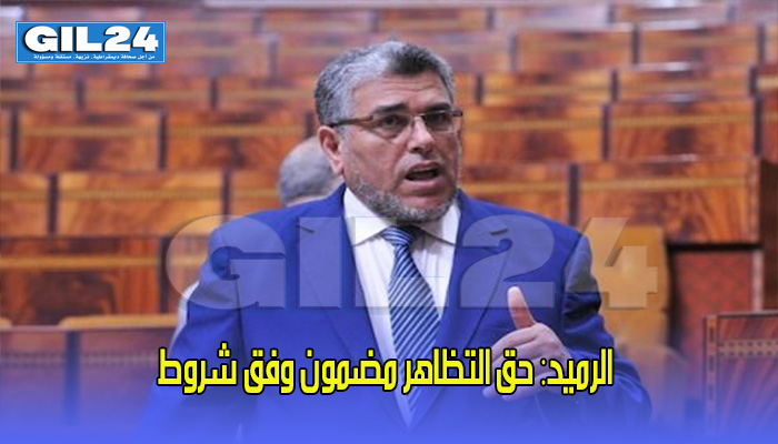 الرميد: حق التظاهر مضمون وفق شروط والقوات العمومية لها حق التدخل تحت الرقابة اللازمة缩略图 الرميد: حق التظاهر مضمون وفق شروط والقوات العمومية لها حق التدخل تحت الرقابة اللازمة缩略图