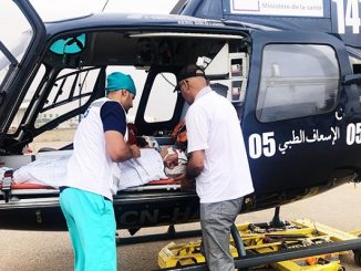 بوعرفة: مروحية طبية تنقذ ستينيا في حالة حرجة وتنقله إلى وجدة缩略图