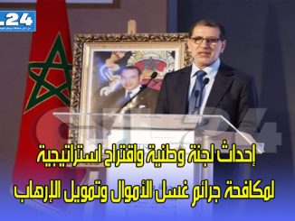 العثماني … إحداث لجنة وطنية واقتراح استراتيجية لمكافحة جرائم غسل الأموال وتمويل الإرهاب缩略图