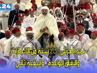 عــيد الـعـرش : 20 سـنـة من الانـجـازات والآفـاق الـواعـدة .. والـبـقـيـة تـأتـي缩略图