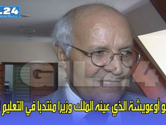 من هو أوعويشة الذي عينه الملك وزيرا منتدبا في التعليم العالي缩略图