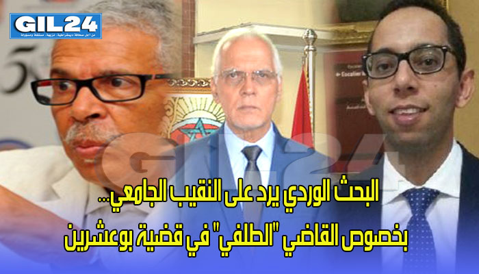 الباحث الوردي يرد على النقيب الجامعي بخصوص القاضي “الطلفي” في قضية بوعشرين缩略图 الباحث الوردي يرد على النقيب الجامعي بخصوص القاضي “الطلفي” في قضية بوعشرين缩略图