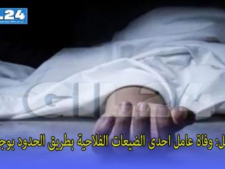 عاجل: وفاة عامل احدى الضيعات الفلاحية بطريق الحدود بوجدة缩略图