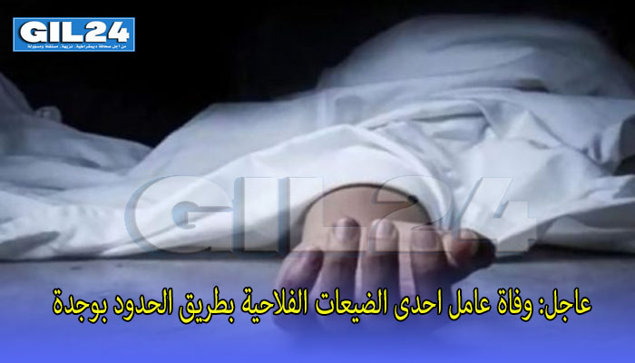 عاجل: وفاة عامل احدى الضيعات الفلاحية بطريق الحدود بوجدة缩略图 عاجل: وفاة عامل احدى الضيعات الفلاحية بطريق الحدود بوجدة缩略图