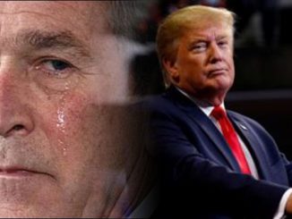 جورج بوش يهمش ترامب وهذا الأخير يهاجمه缩略图