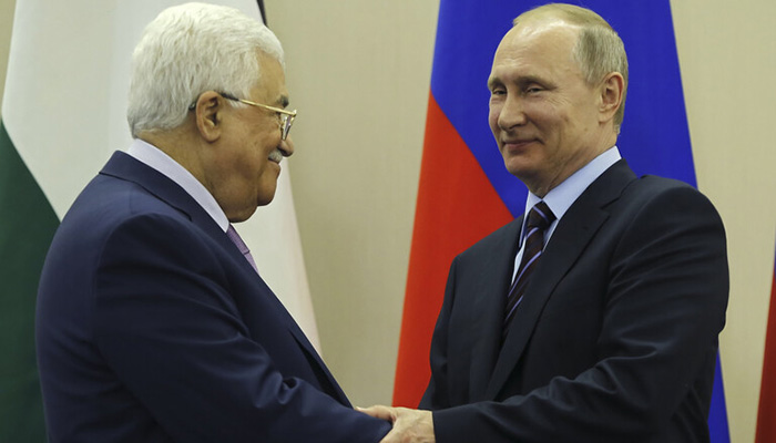 عباس يتوجه بطلب لبوتين لتنظيم مؤتمر دولي في موسكو لبحث القضية الفلسطينية缩略图 عباس يتوجه بطلب لبوتين لتنظيم مؤتمر دولي في موسكو لبحث القضية الفلسطينية缩略图