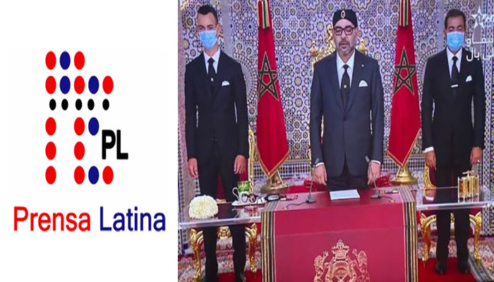 وكالة الأنباء الكوبية تبرز مضامين الخطاب الملكي بمناسبة عيد العرش缩略图 وكالة الأنباء الكوبية تبرز مضامين الخطاب الملكي بمناسبة عيد العرش缩略图