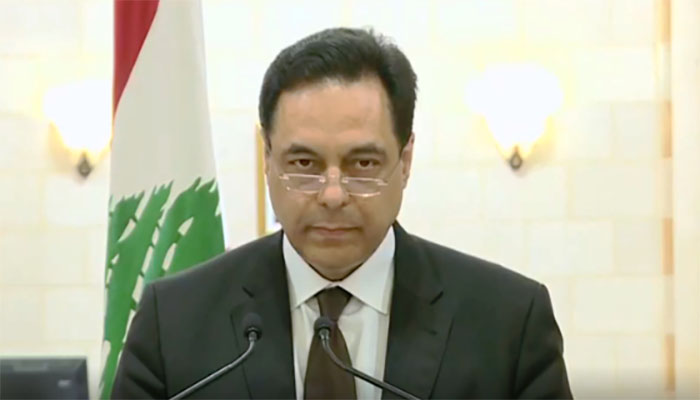 رئيس الوزراء اللبناني حسان دياب يعلن استقالة الحكومة缩略图 رئيس الوزراء اللبناني حسان دياب يعلن استقالة الحكومة缩略图