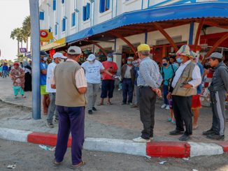 إقليم سيدي بنور..حملة تحسيسية لمواجهة كوفيد-19 احتفالا باليوم العالمي للشباب缩略图