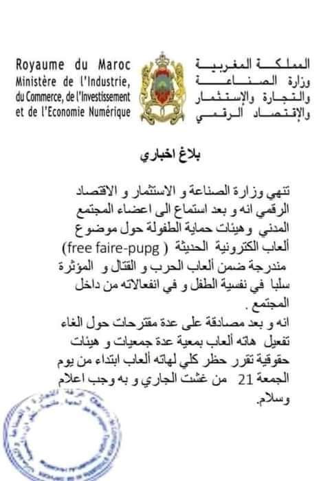 المغرب يحظر ألعابا إلكترونية حديثة تندرج ضمن القتال والحرب插图