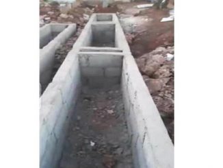 مقابر بصفرو فوق الأرض والمحتجون يطالبون بفتح تحقيق ووقف الكارثة缩略图