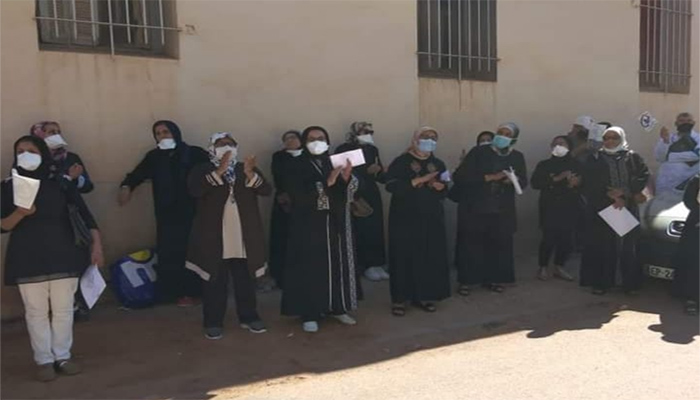 الممرضون والتقنيون المجازون من الدولة ذوو سنتين من التكوين يحتجون من جديد缩略图 الممرضون والتقنيون المجازون من الدولة ذوو سنتين من التكوين يحتجون من جديد缩略图