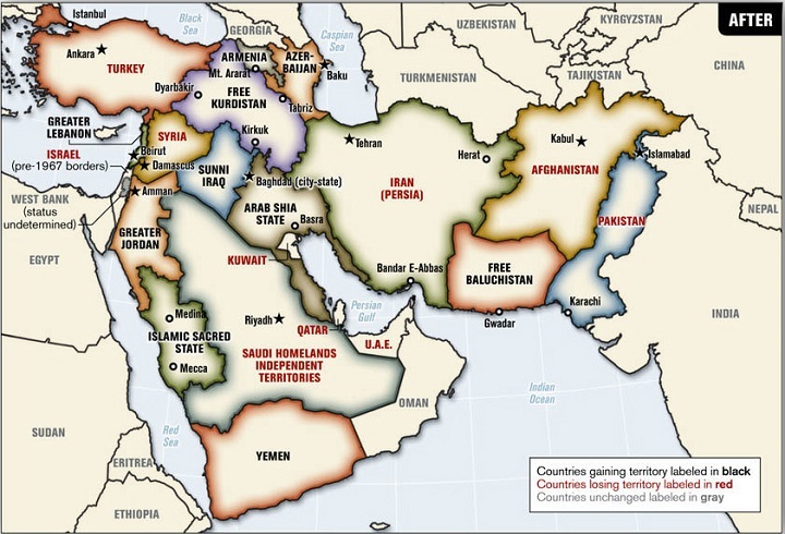 هل حان وقت تغيير حدود الدول العربية؟插图