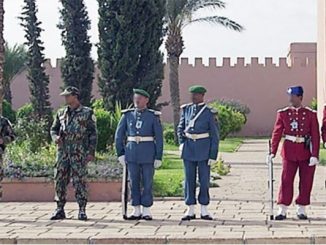 إرهابي يحاول ذبح عنصر في الحرس الملكي بمراكش缩略图