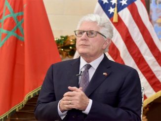 السفير الأمريكي يُبلغ العثماني رسميا بموعد انتهاء مهامه بالرباط缩略图