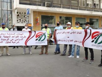 مهنيو النقل السياحي ينظمون وقفة احتجاجية أمام مقرات ولايات جهات المملكة缩略图