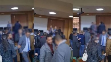 مهزلة .. مناقشة أطروحة بكلية الحقوق تتحول إلى ساحة حرب وسجال缩略图 مهزلة .. مناقشة أطروحة بكلية الحقوق تتحول إلى ساحة حرب وسجال缩略图