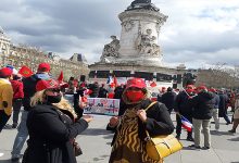 ائتلاف الجمعيات المغربية باروبا يقف بباريس تضامنا مع المحتجزين المغاربة بتندوف缩略图