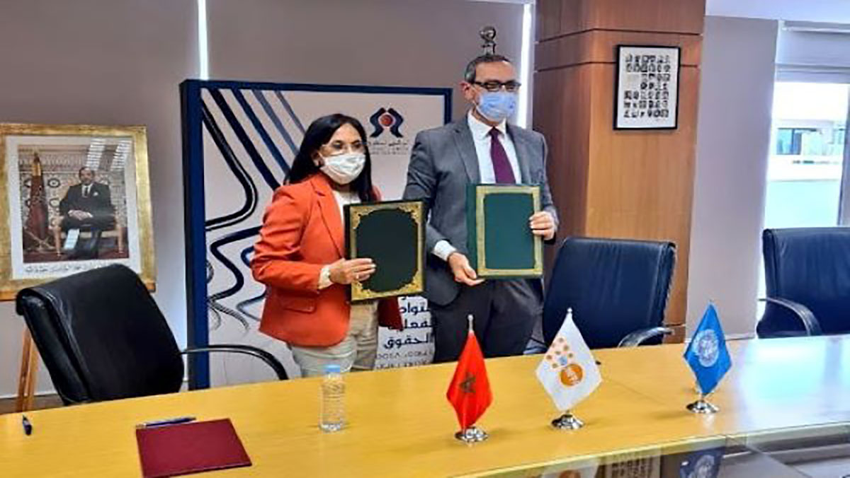 التوقيع على خطة عمل المجلس الوطني لحقوق الإنسان وصندوق الأمم المتحدة للسكان برسم سنة 2021缩略图