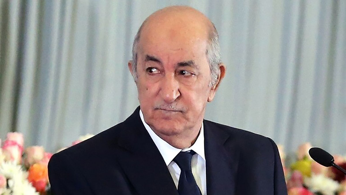 تبون: لن نتسامح مع “جهات انفصالية وحركات قريبة من الإرهاب” تمارس التحريض缩略图