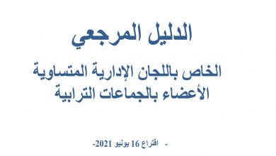 الدليل المرجعي الخاص باللجان الادارية المتساوية الأعضاء بالجماعات الترابية缩略图