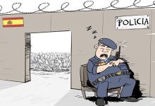 حين ينام الحرس المدني عند ابواب المدينة المحتلة و يترك الأبواب مفتوحة عمدا缩略图