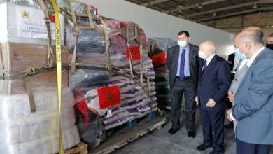 المساعدات الإنسانية المغربية تصل إلى قطاع غزة عبر معبر رفح الحدودي مع مصر缩略图