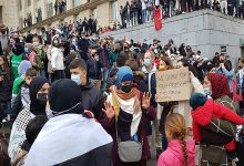 مظاهرات في بروكسل تندد بالاعتداءات الإسرائيلية – فيديو-缩略图