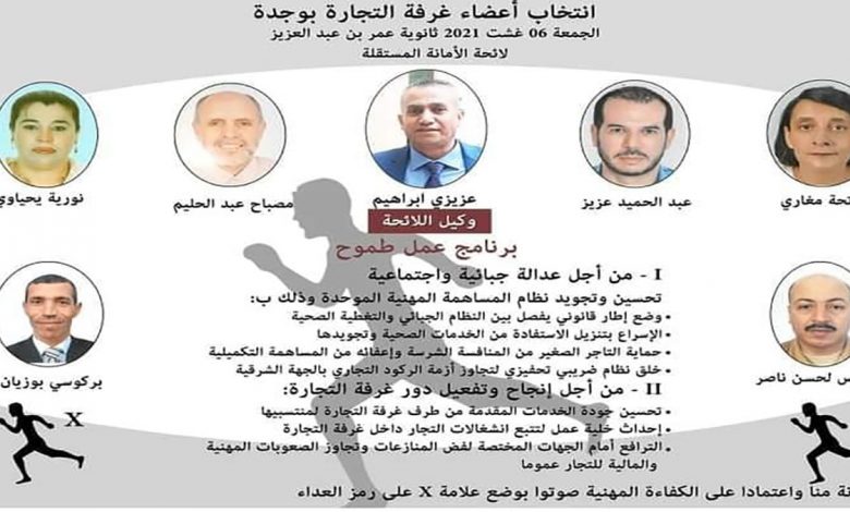 إبراهيم عزيزي: لائحة “العداء” يحمل برنامجا طموحا بعيدا عن النسخ و عن تكرار نفس الخطاب缩略图 لائحة "العداء"