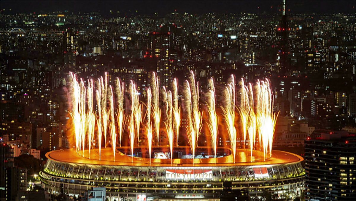 انطلاق حفل افتتاح ألعاب أولمبياد طوكيو
