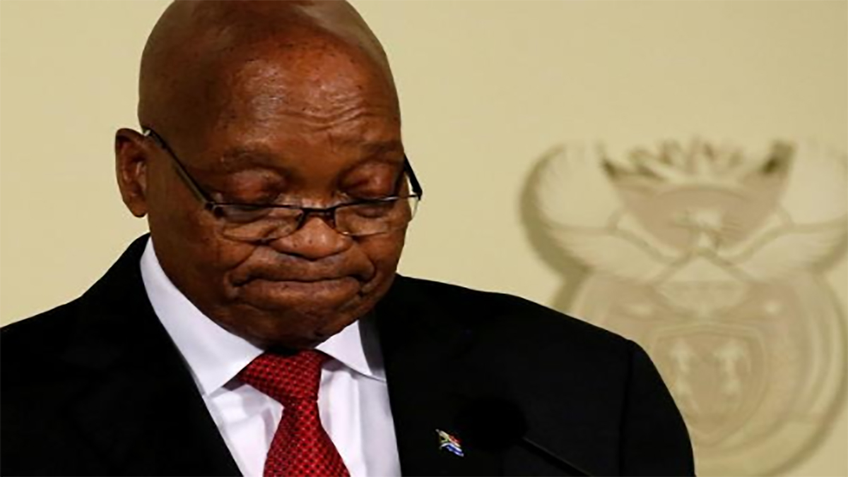 رئيس جنوب إفريقيا السابق يمتثل لقرار المحكمة