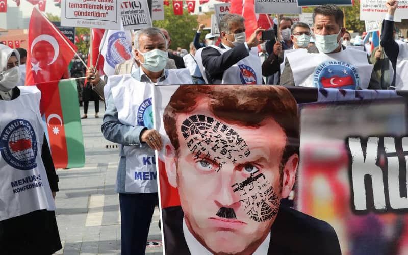 حينما تتخلى فرنسا عن حق التعبير… رسم كاريكاتوري لماكرون يتحول الى قضية جنائية (صور)插图1