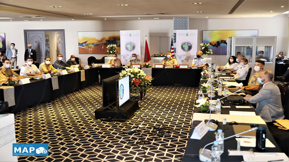 القوات المسلحة الملكية و القيادة الأمريكية في إفريقيا تنظمان بالمغرب ندوة “Africa Endeavor 2021”缩略图