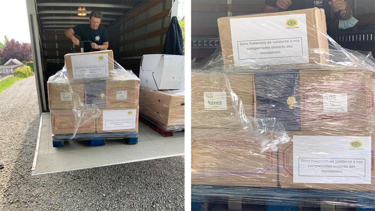 بيان حول حملة التضامن مع ضحايا الفيضانات.