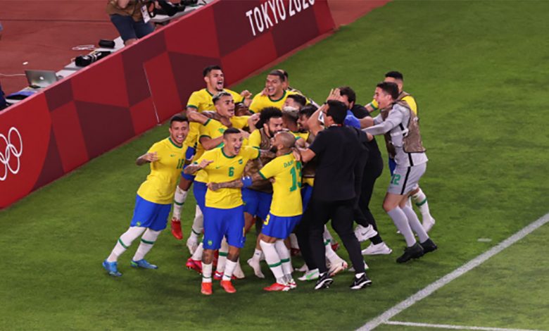 منتخب البرازيل يتوج بذهبية أولمبياد “طوكيو 2020” بعد فوزه على إسبانيا缩略图 منتخب البرازيل يتوج بذهبية أولمبياد طوكيو