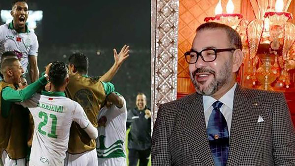 الملك يهنئ الرجاء البيضاوي بمناسبة فوزه بكأس محمد السادس للأندية العربية الأبطال缩略图