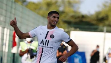 اختيار أشرف حكيمي كأفضل لاعب عربي في الدوري الفرنسي缩略图 اختيار أشرف حكيمي كأفضل لاعب عربي في الدوري الفرنسي缩略图