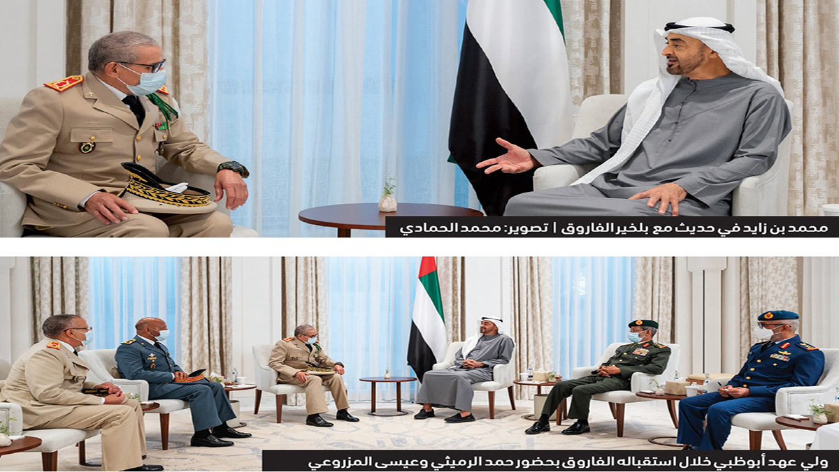 الجمعية الوطنية لأسر شهداء ومفقودي وأسرى الصحراء المغربية تثمن زيارة المفتش العام للقوات المسلحة الملكية لواحة الكرامة بدولة الامارات缩略图