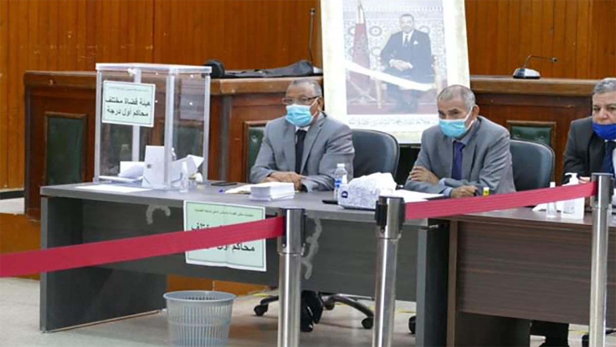 قضاة ينتخبون ممثليهم في المجلس الأعلى للسلطة القضائية缩略图