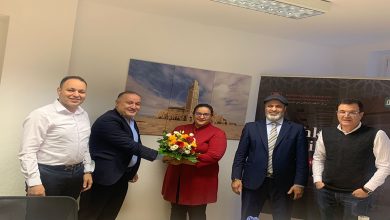 دوسلدورف: اتحاد المساجد المالكية وفرع اتحاد المساجد والجمعيات المغربية يستقبل السيدة لبني آيت ابا سيدي قنصل المملكة缩略图