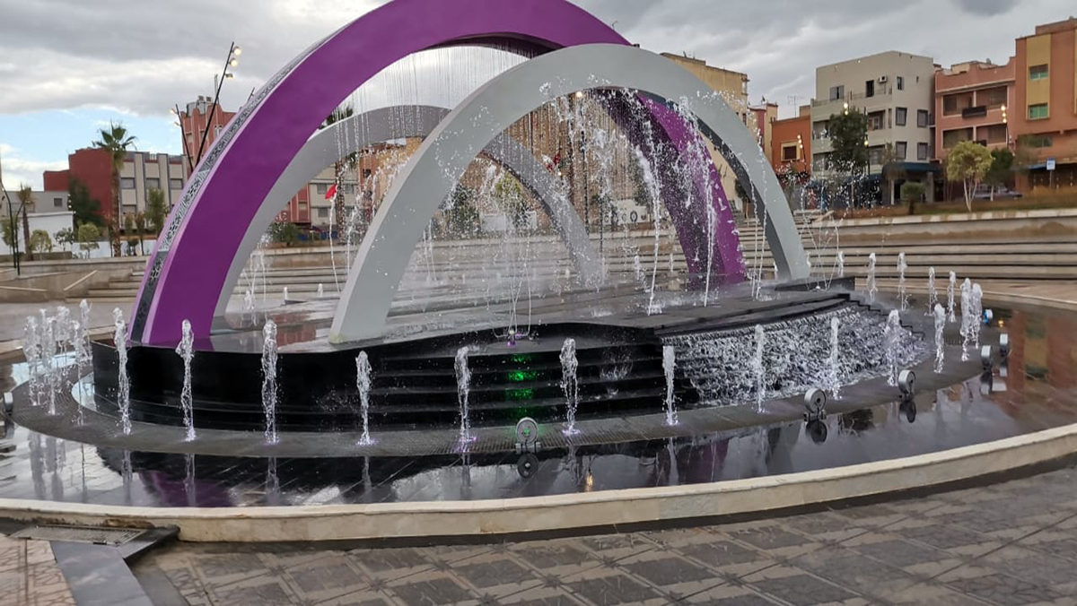 بمناسبة الذكرى46 لانطلاق المسيرةالخضراء المظفرة: تدشين ساحة المسيرة الخضراء بحي الاندلس缩略图