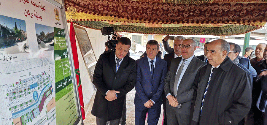 بمناسبة الذكرى46 لانطلاق المسيرةالخضراء المظفرة: تدشين ساحة المسيرة الخضراء بحي الاندلس插图
