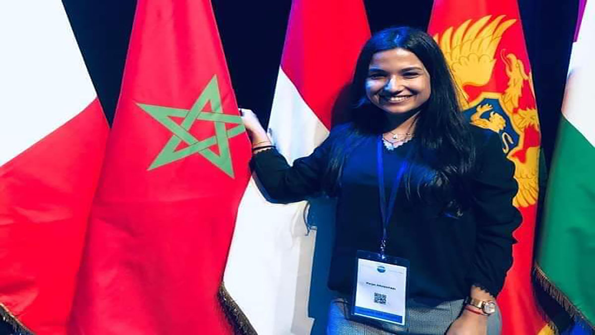 انتخاب ابنة الناظور مرجان أمختاري عضوة في مجلس شباب البحر الأبيض المتوسط المنعقد بمرسيليا بفرنسا缩略图