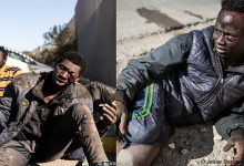 السلطات الإسبانية تُعنف مهاجرين أفارقة اقتحموا السياج الحدودي بمليلية المحتلة缩略图