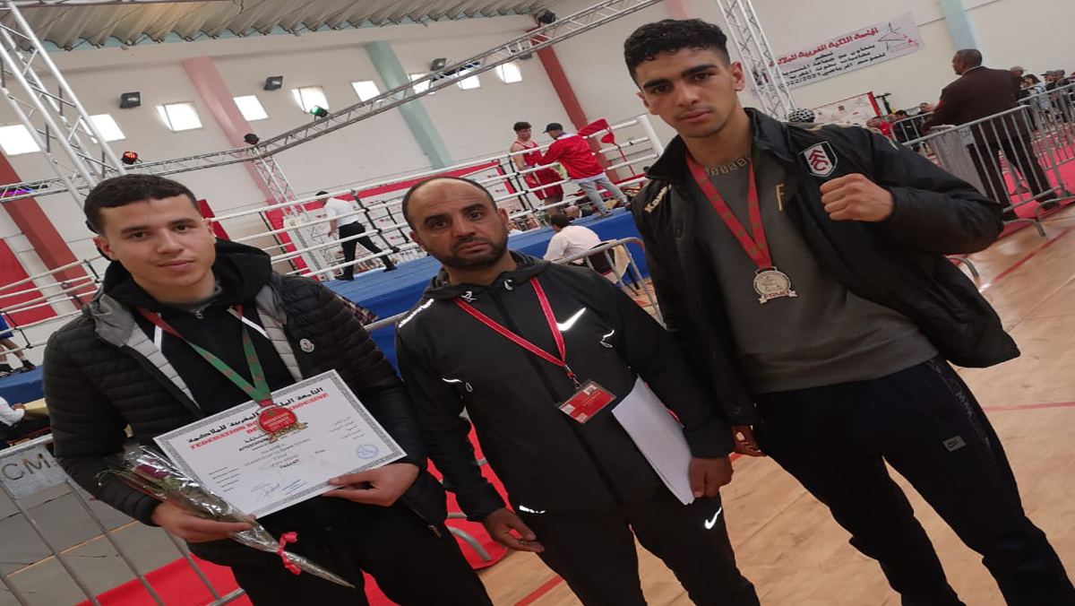 نادي النجم الرياضي الوجدي للملاكمة يحصد مداليتين فضيتين缩略图